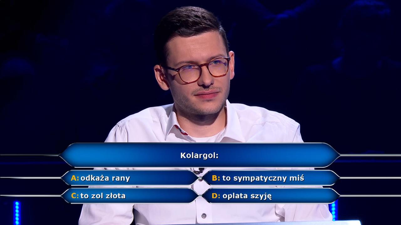 Milionerzy Czym Jest Kolargol Pytanie Za Tysi Cy Z Otych Tvn