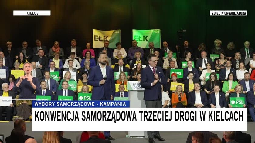 Kielce Konwencja Samorz Dowa Trzeciej Drogi Ho Ownia Dajemy Wam To