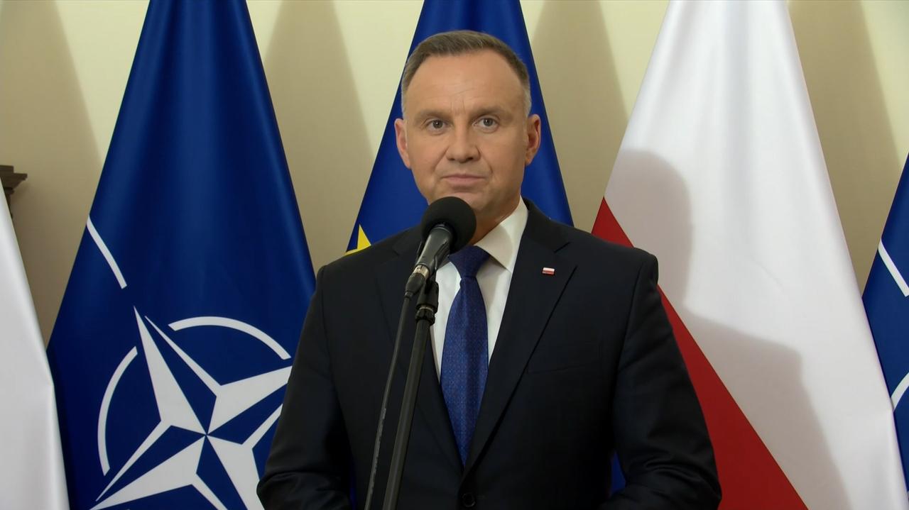 NATO Szczyt w Wilnie Posiedzenie Rady Bezpieczeństwa Narodowego TVN24