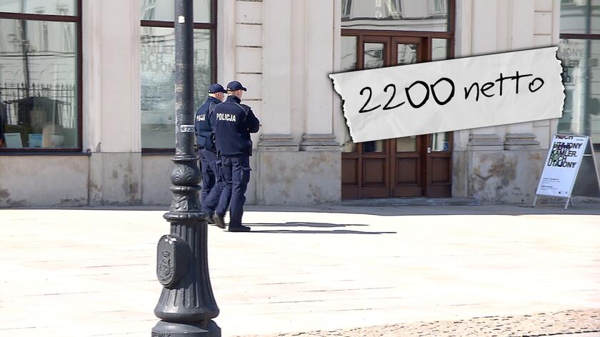 Coraz Mniej M Odych Os B Chce Pracowa W Policji Tvn