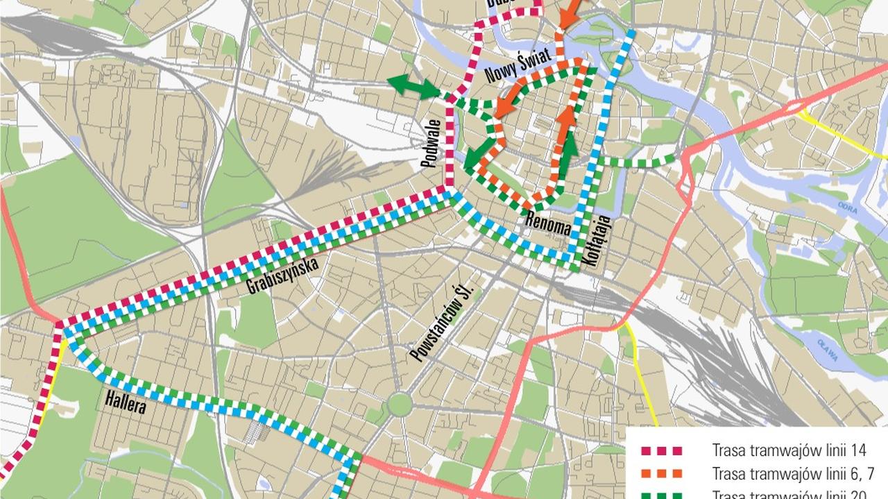 Zmienione Trasy Odwo Ane Tramwaje Rusza Remont Torowiska Na