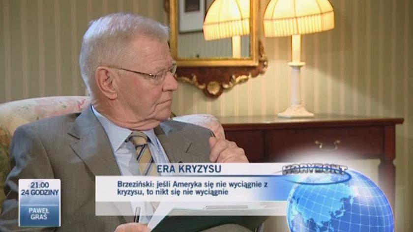 Prof Brzeziński Na kryzysie najwięcej straci Rosja TVN24