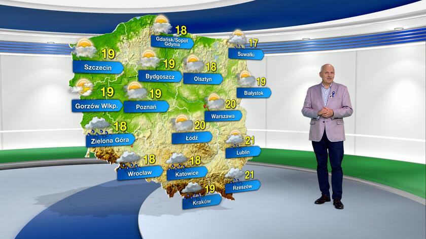 Pogoda na jutro środa 14 09 Pochmurna noc przejaśnienia w trakcie