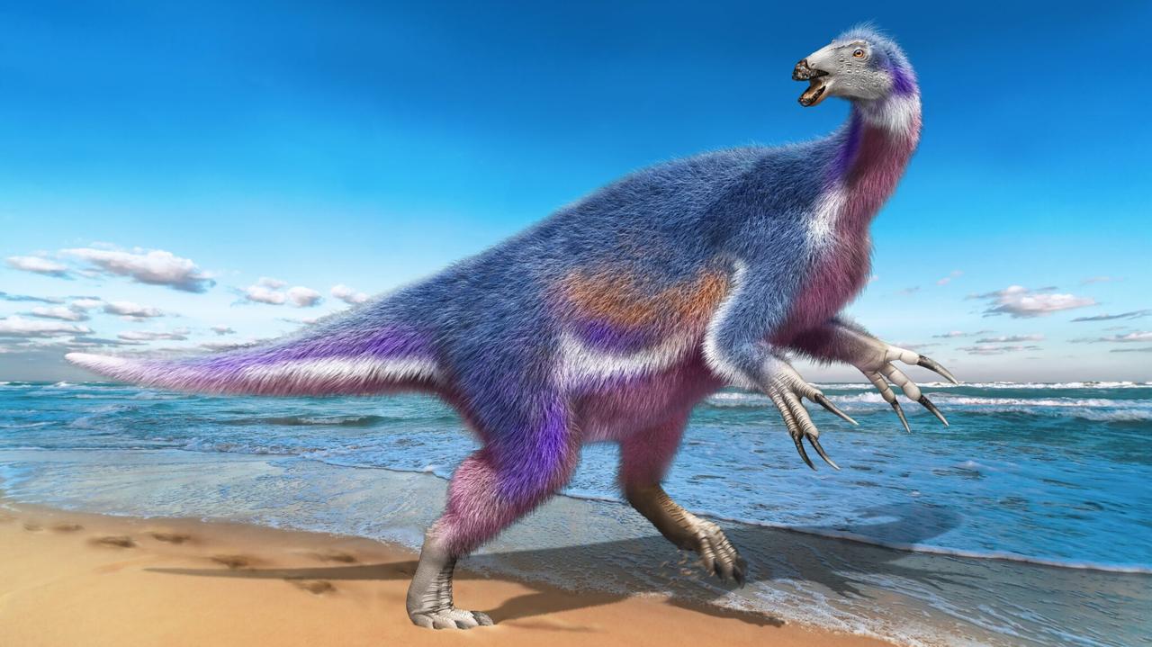 Paralitherizinosaurus japonicus Miał pazury jak noże ale nie zabijał