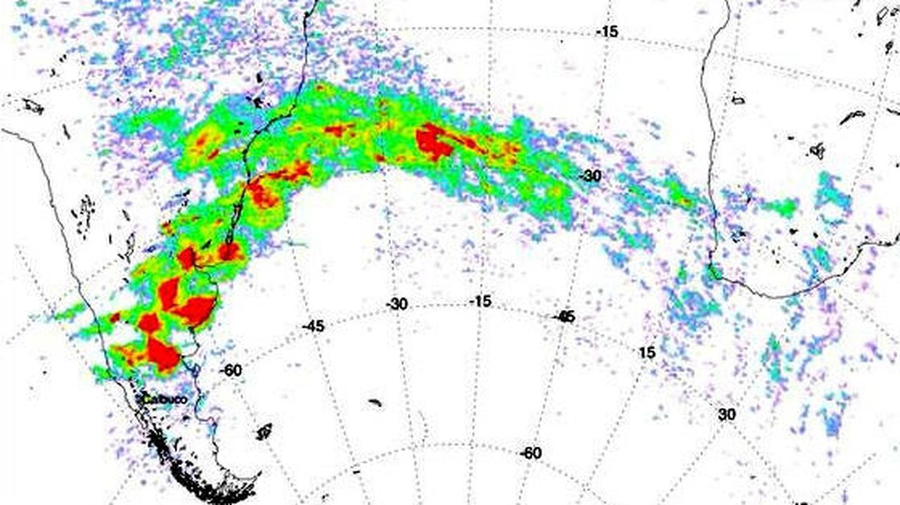 Popi Wulkaniczny Z Calbuco Przemierzy Atlantyk Toksyczna Chmura Nad