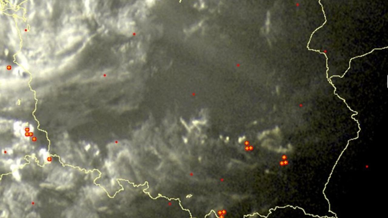 Gdzie jest burza Wieczór głośny od grzmotów TVN Meteo