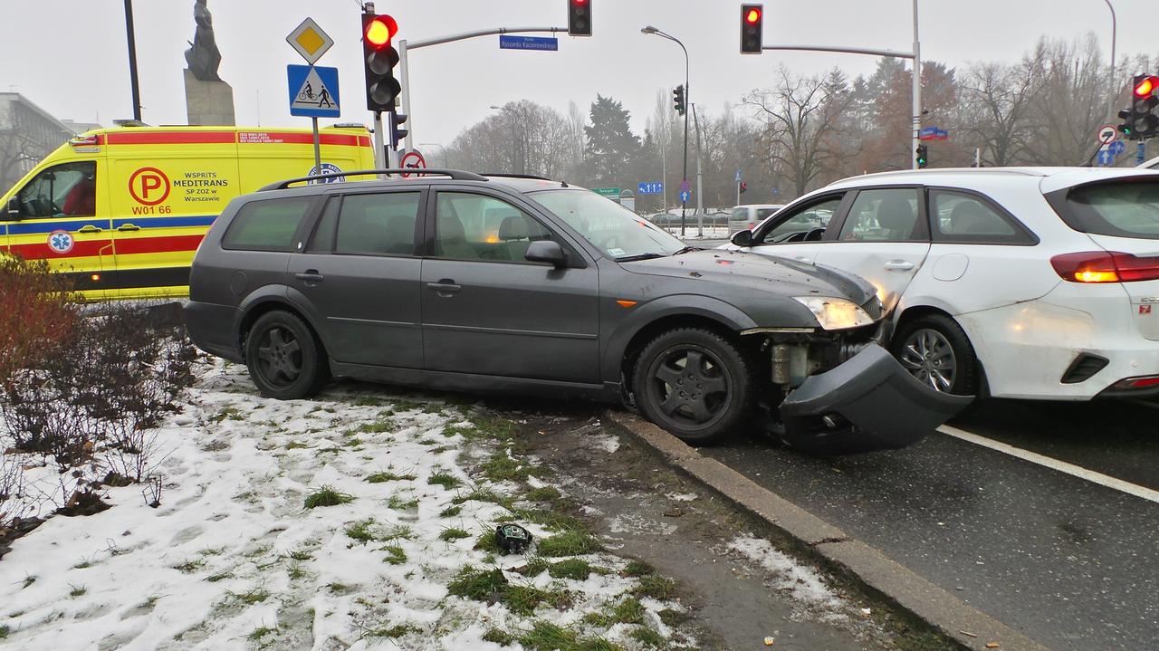 Warszawa Wypadek Na Wawelskiej TVN Warszawa