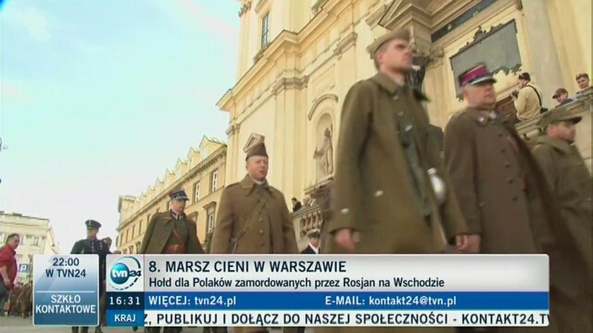 Katy Ski Marsz Cieni Przeszed Sto Ecznymi Ulicami Tvn Warszawa