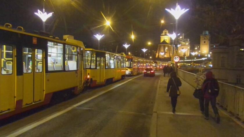 Manifestacje Na Ulicach A Tramwaje W Wielkim Korku TVN Warszawa