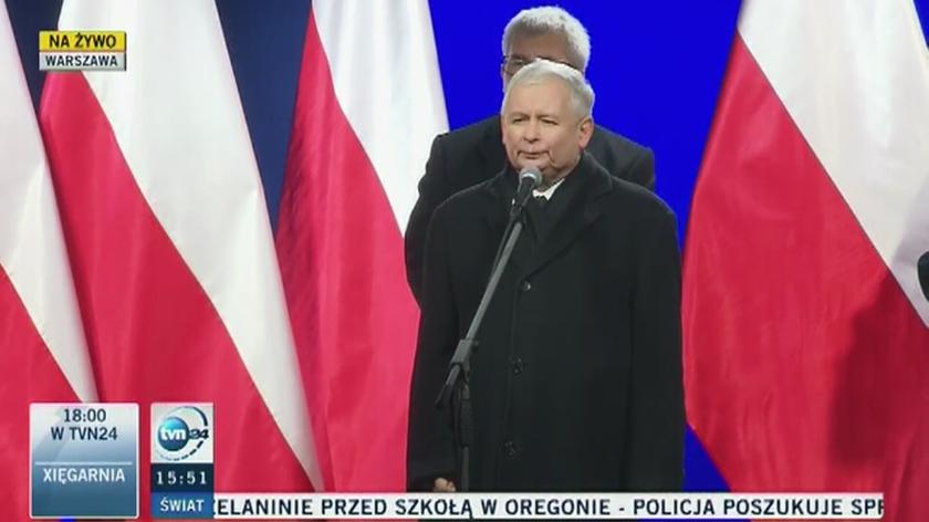 Kaczyński wygraliśmy te wybory i nieważne o ile procent TVN Warszawa