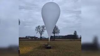 Znaleziono balony i pakunki owinięte folią. Nowe informacje z policji