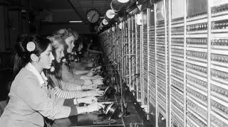 Międzymiastowa Centrala Telefoniczna w Poznaniu w 1975 roku