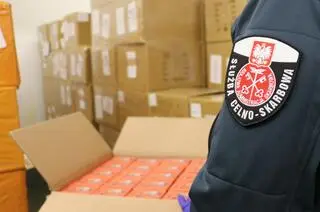 Kartony z e-papierosami ukryto pomiędzy legalnie przewożonym towarem