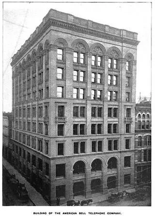Siedziba American Bell Telephone w Bostonie (1892 r.) 