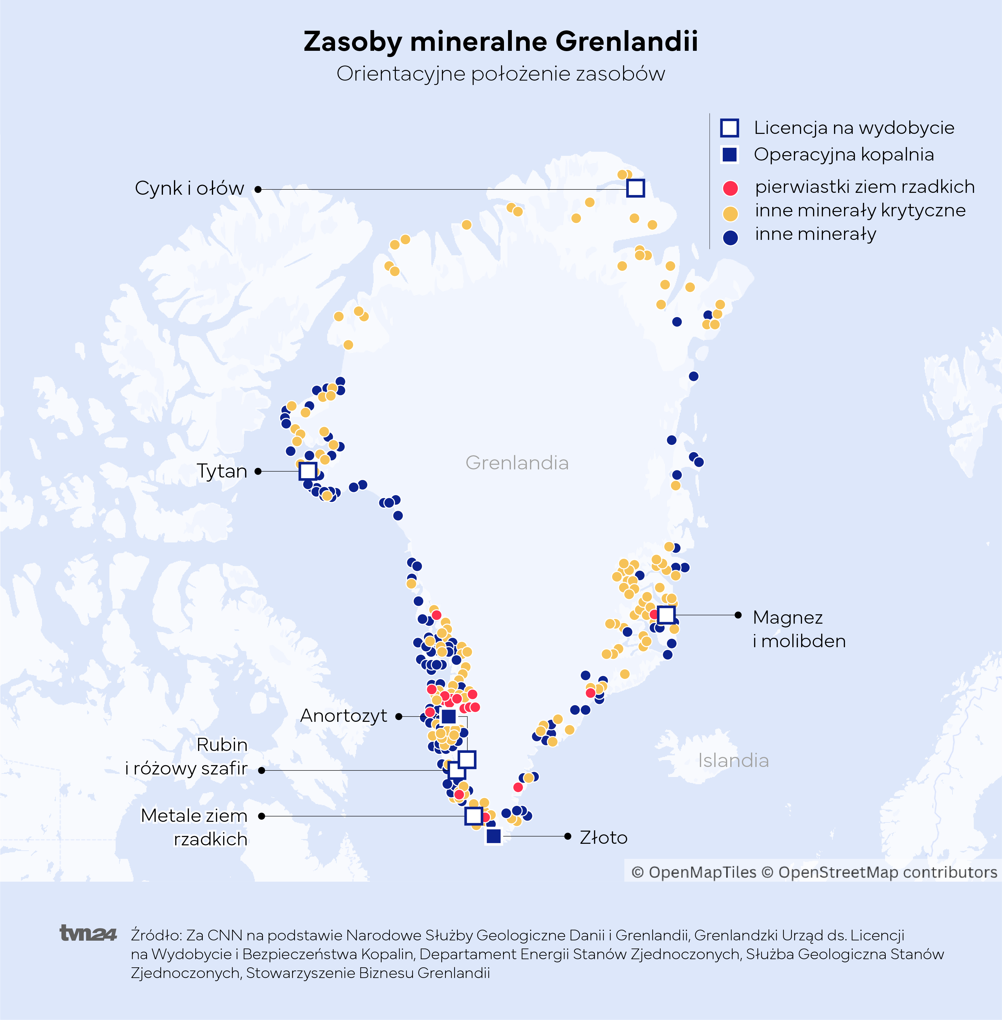 Zasoby minerale Grenlandii