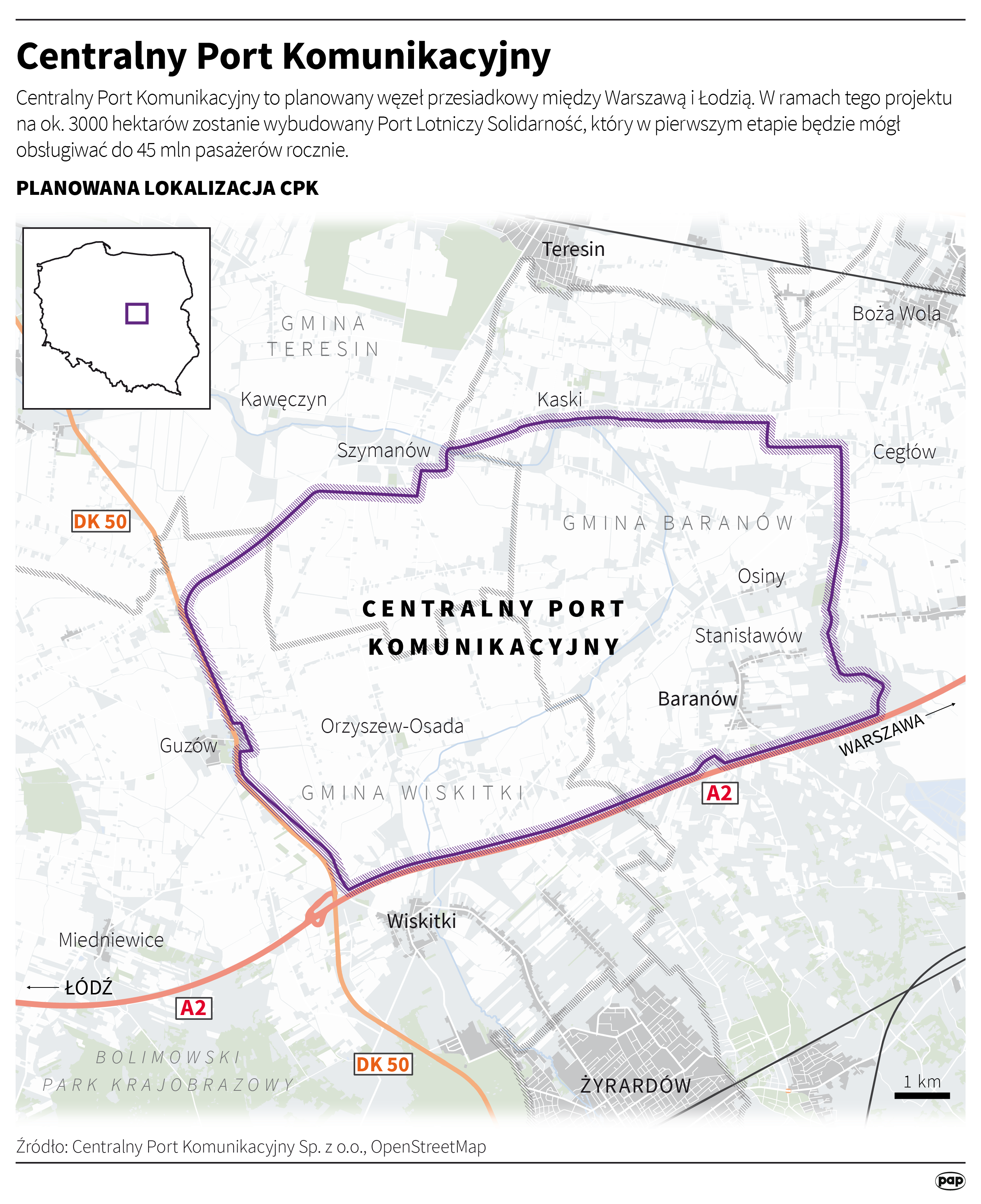 Aktualnie czytasz: Plan dla CPK do 2060 roku zatwierdzony. "Jeden z kluczowych dokumentów"
