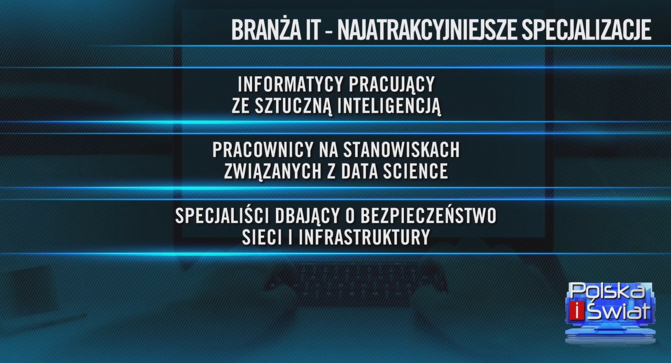 Najatrakcyjniejsze stanowiska w branży IT