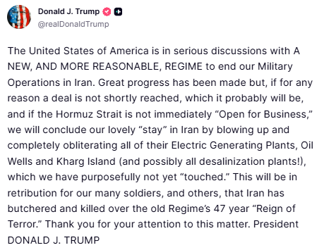 Trump o Iranie
