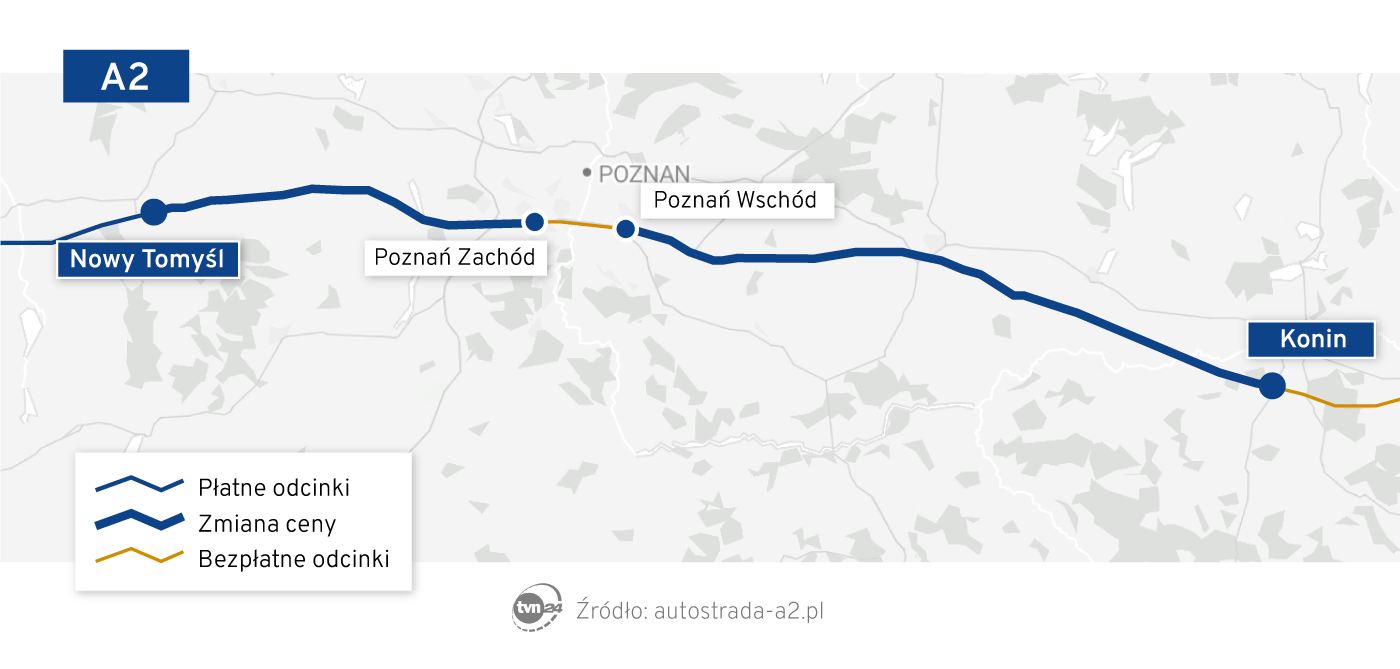 Zmiana cen na A2