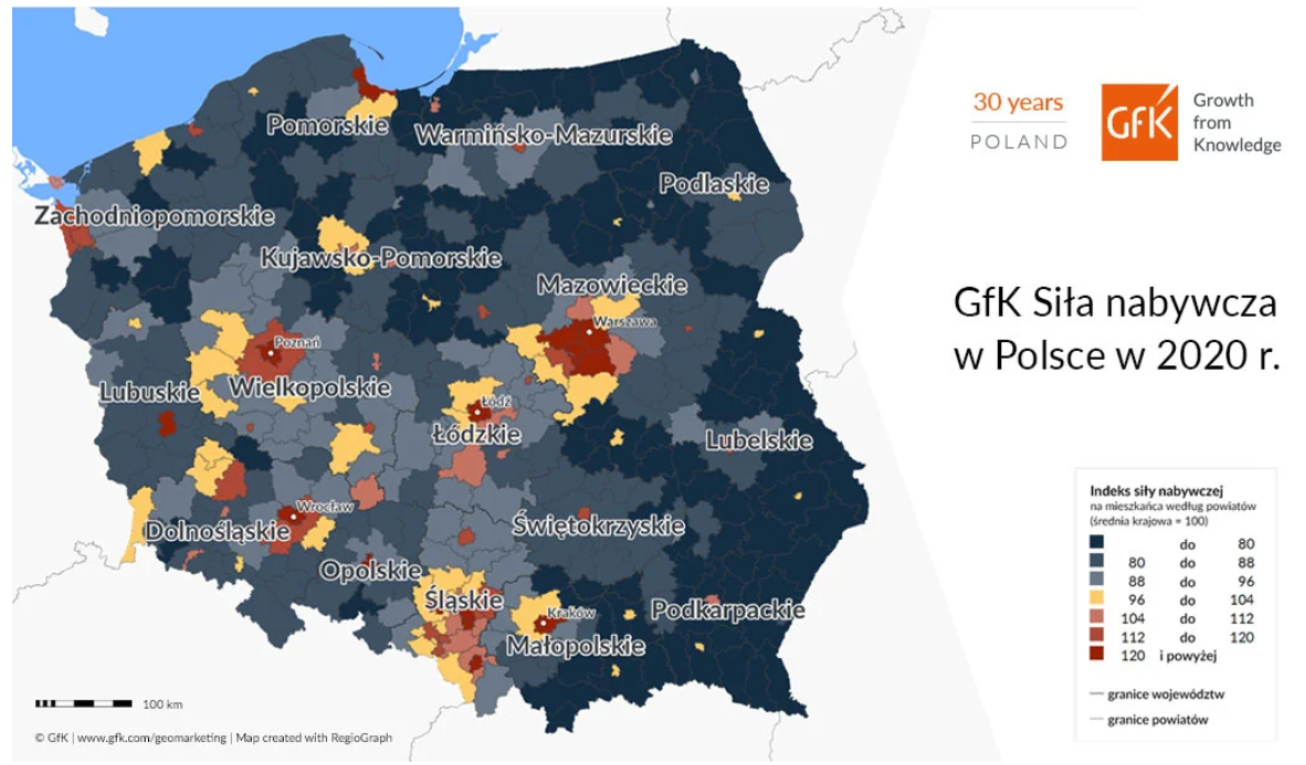 Siła nabywcza - Polska