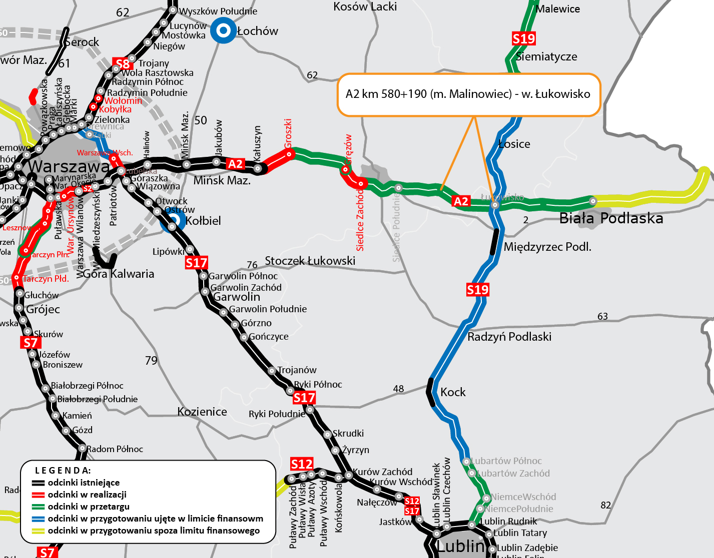 Aktualnie czytasz: Autostradą w kierunku granicy z Białorusią. Siedem ofert w przetargu