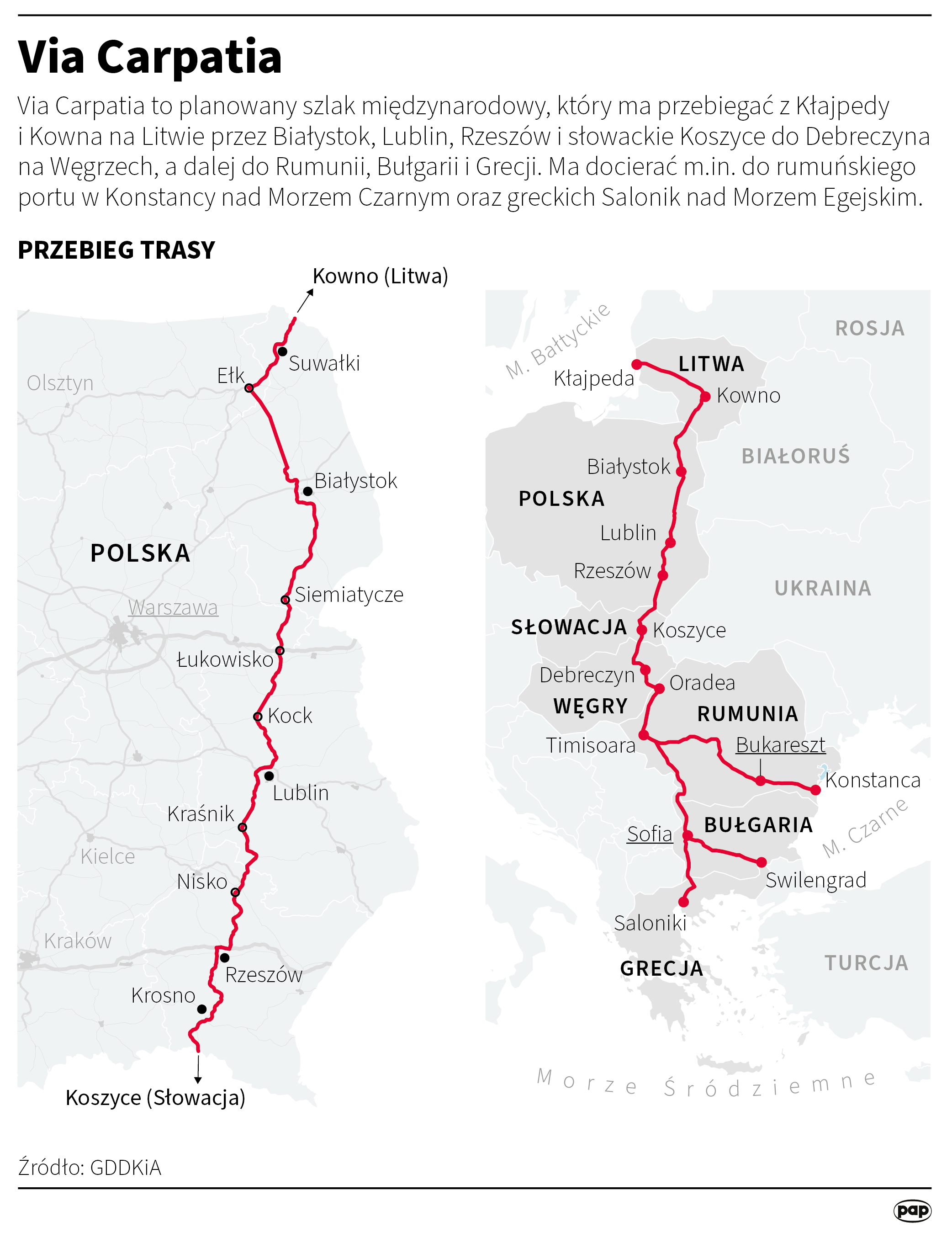 Aktualnie czytasz: "Droga życia całej Europy Środkowo-Wschodniej". Minister o budowie Via Carpatia