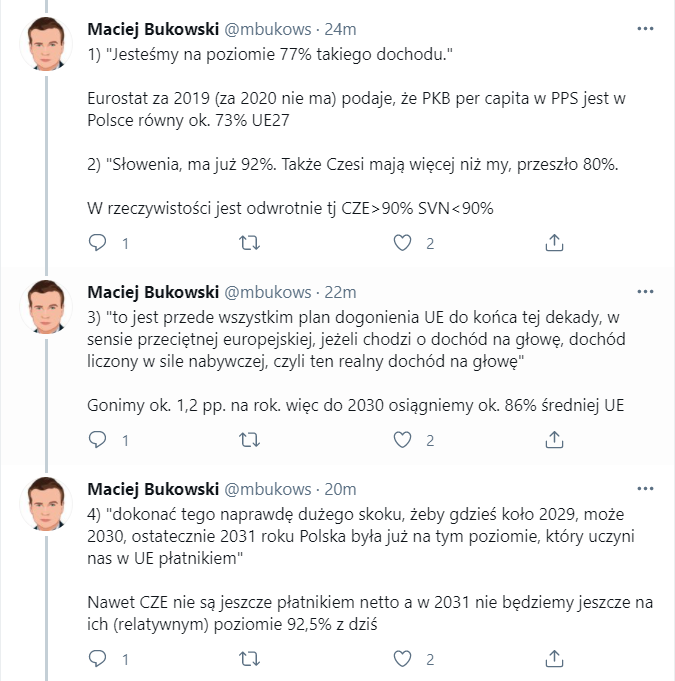 Bukowski o wypowiedzi Kaczyńskiego