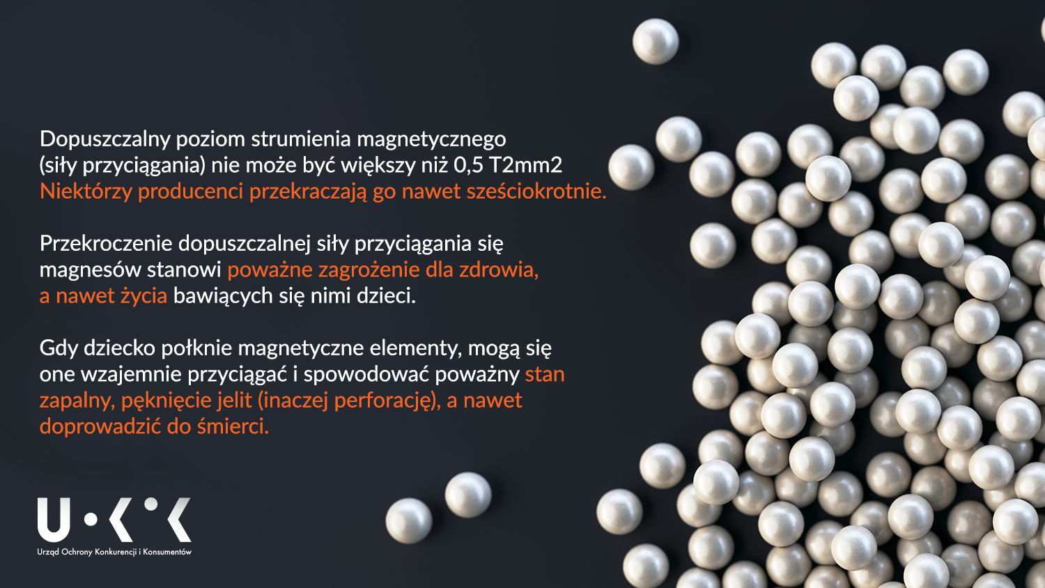 Wyniki kontroli kulek magnetycznych