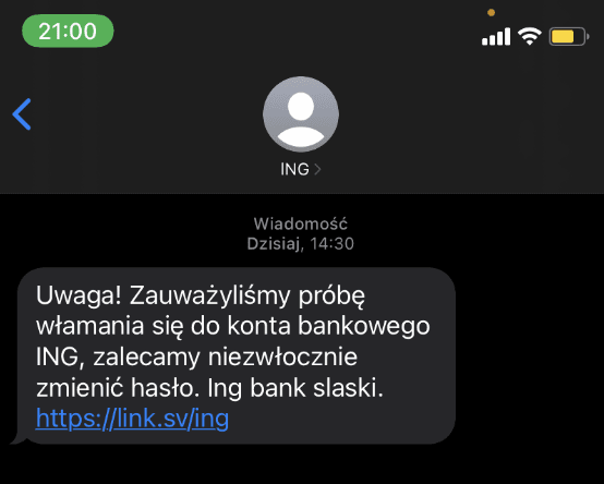 SMS - spoofing
