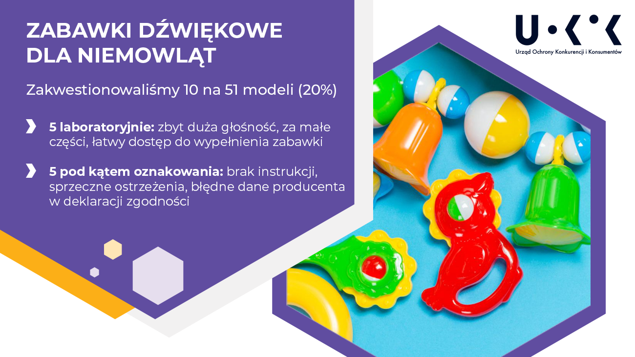 Zabawki dźwiękowe dla niemowląt
