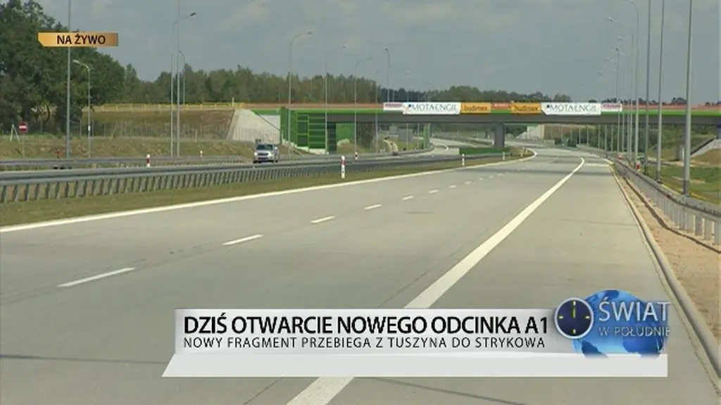 Autostrada A1 już gotowa