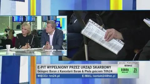 Baran: proponuję dokładnie sprawdzić e-PIT