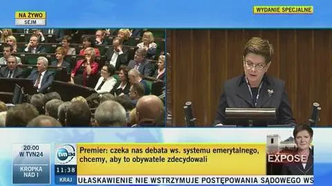 Beata Szydło o projektach ustaw dla rolników