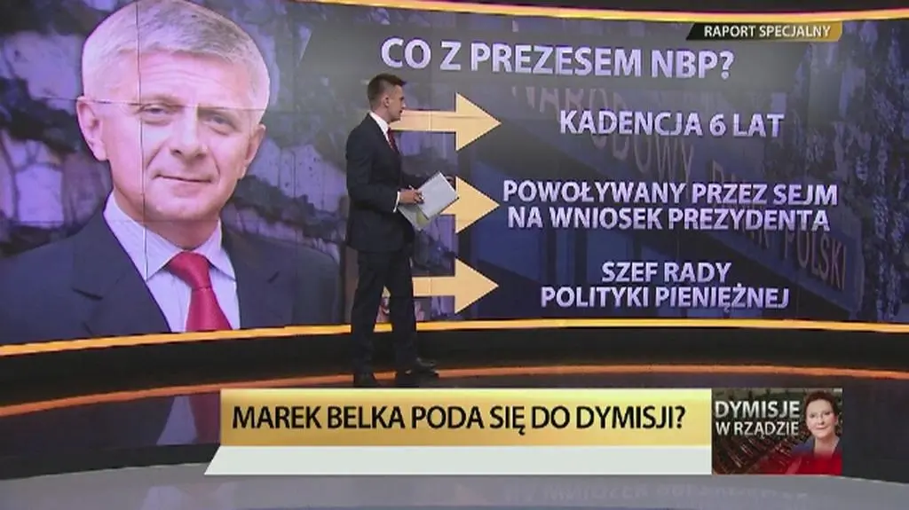 Belka poda się do dymisji? Jest jedną z najważniejszych osób w polskiej gospodarce