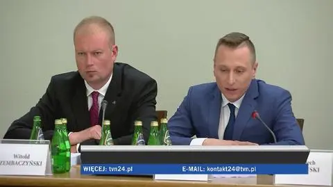 Brejza o projekcie raportu komisji ds