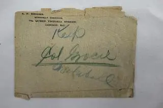 List pasażera Titanica