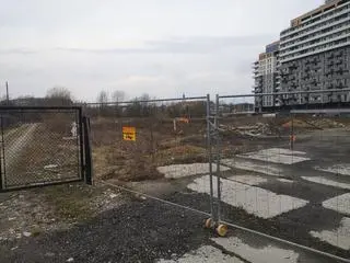 Resovia Sky w Rzeszowie (plac budowy z dnia 24 marca 2025 roku)