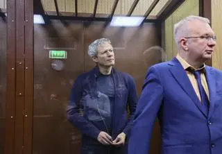 Wadim Moszkowicz podczas rozprawy w sądzie