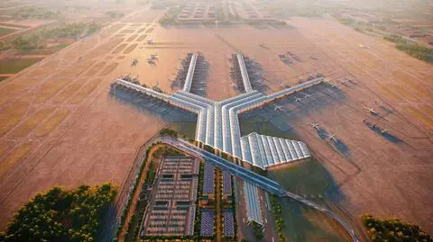 Wizualizacja Centralnego Portu Komunikacyjnego