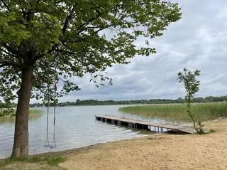 Plaża jeziora Białe (woj. mazowieckie)