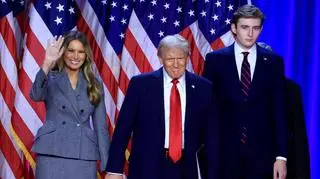 Melania Trump, Donald Trump i Barron Trump