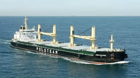 Armia Krajowa. Statek nad którym zarząd sprawuje Polska Żegluga Morska