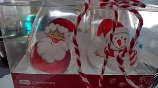 Zestaw szklanek świątecznych