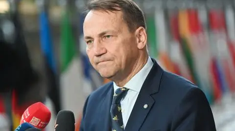 Radosław Sikorski w Brukseli