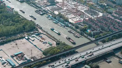 Szanghaj, Chiny, terminal kontenerowy