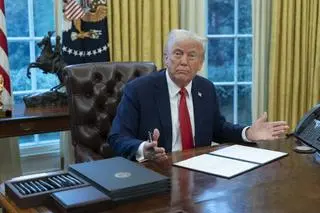 Donald Trump w Białym Domu