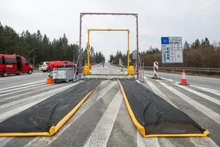 Kontrola transportów zwierząt i produktów na polsko-słowackim przejściu granicznym Chyżne-Trstena