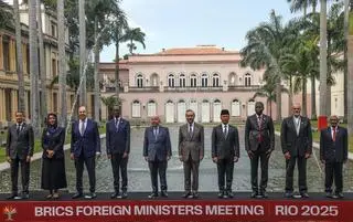 Spotkanie szefów MSZ państw BRICS w Rio de Janeiro