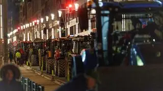 Protest rolników w Brukseli