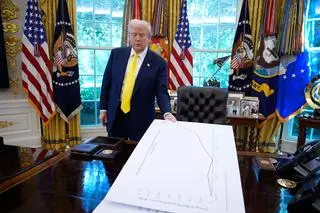 Donald Trump w Białym Domu